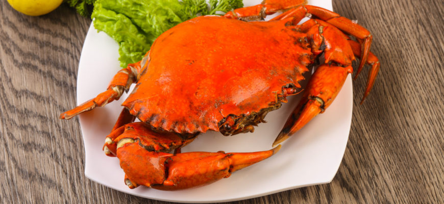 how long to boil crab